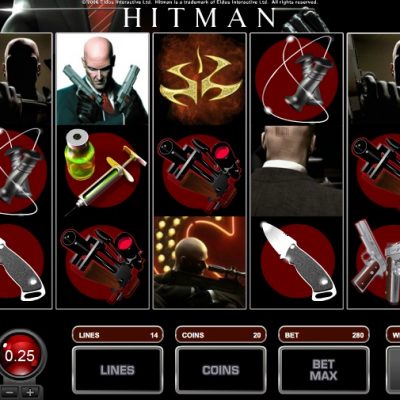 Hitman Slot Machine Gameplay